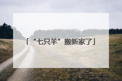 “七只羊”搬新家了