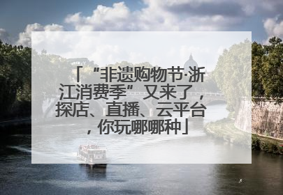“非遗购物节·浙江消费季”又来了，探店、直播、云平台，你玩哪哪种