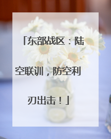 东部战区：陆空联训，防空利刃出击！