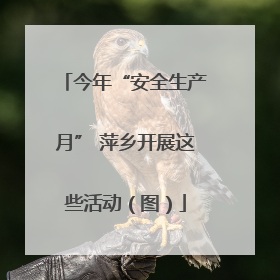 今年“安全生产月” 萍乡开展这些活动（图）