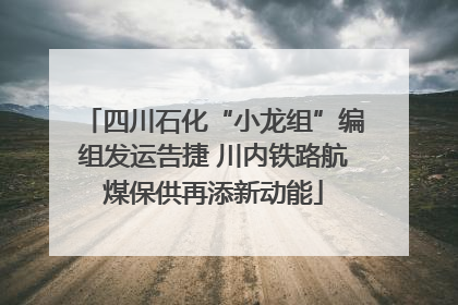 四川石化“小龙组”编组发运告捷 川内铁路航煤保供再添新动能