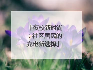 夜校新时尚：社区居民的充电新选择