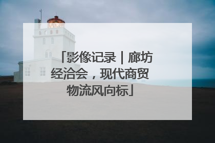 影像记录｜廊坊经洽会，现代商贸物流风向标