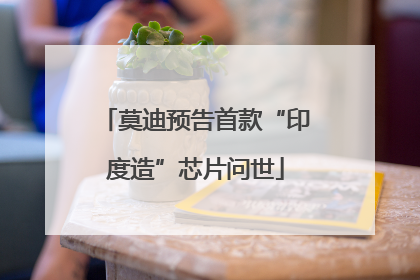 莫迪预告首款“印度造”芯片问世