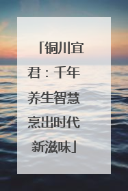 铜川宜君：千年养生智慧烹出时代新滋味