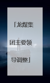 龙煤集团主要领导调整