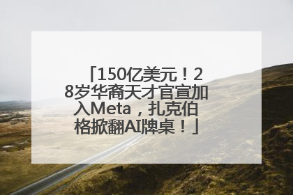 150亿美元！28岁华裔天才官宣加入Meta，扎克伯格掀翻AI牌桌！